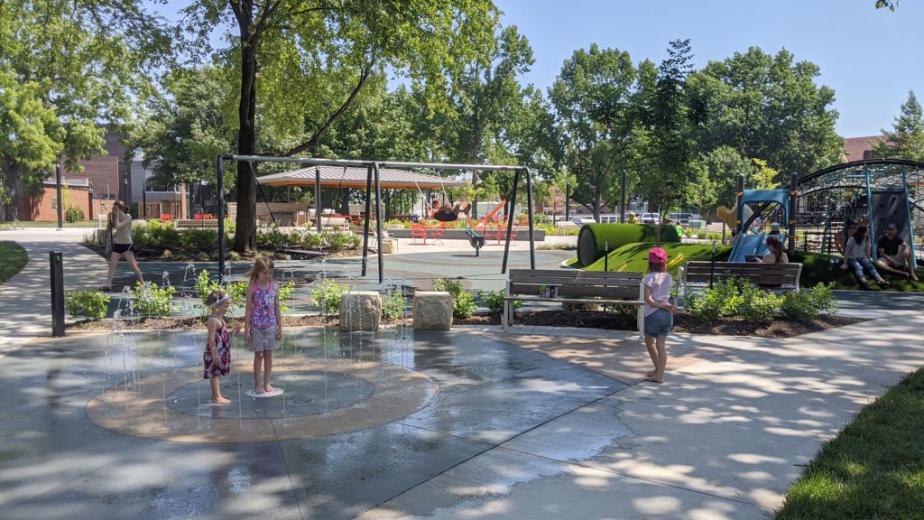 Splash Pads City of Overland Park, Kansas