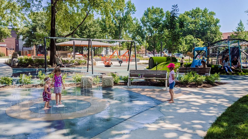 Thompson Park is awardwinning fun City of Overland Park, Kansas