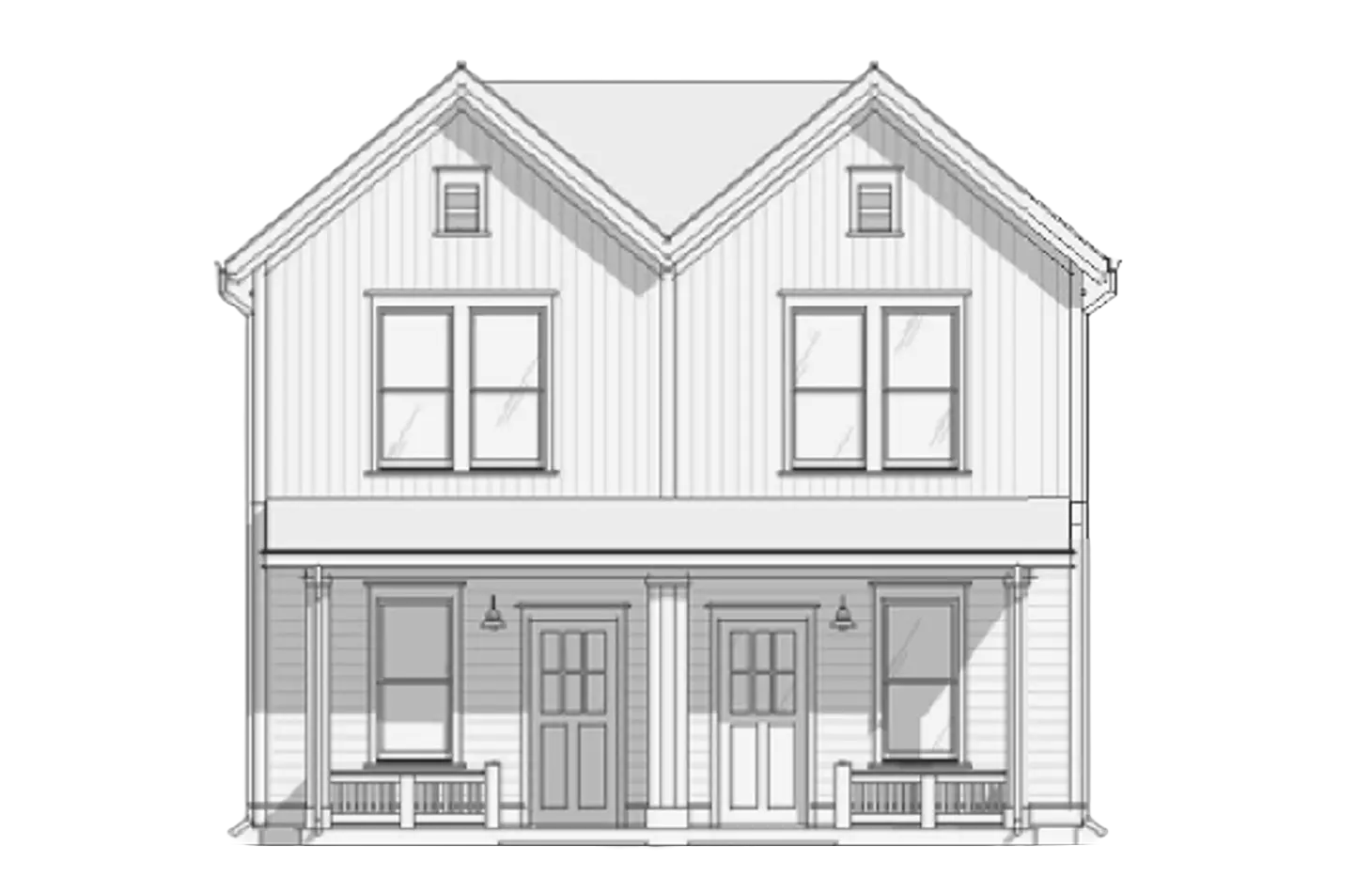 Rendering of the Benedict duplex.