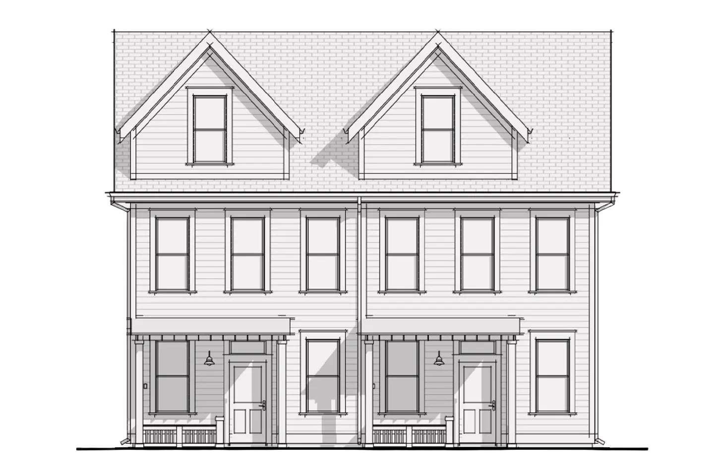Rendering of the Cornelius duplex.