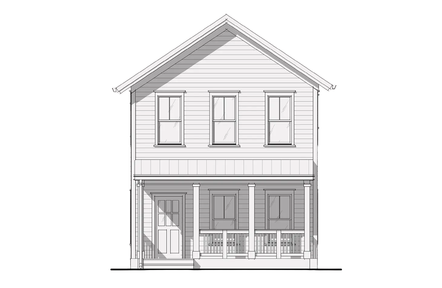 Rendering of the Victoria home.